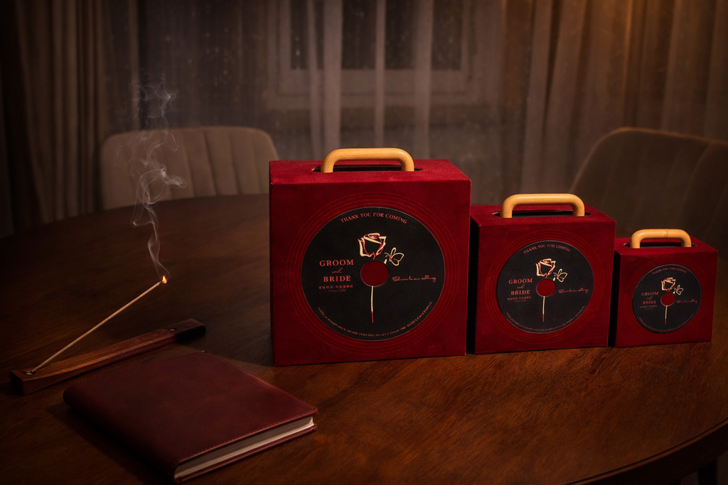 KADOSKY RİTÜEL KUTUSU - Premium Kadife Tasarım Hediye Kutusu