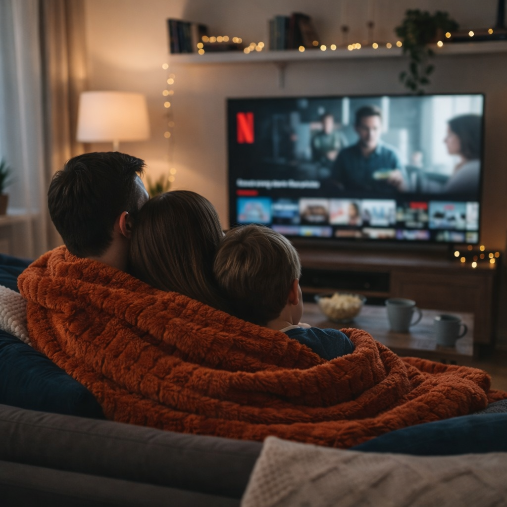 KADOSKY Soft Hug Kadifemsi Peluş Battaniye 150×200 | Yumuşak & TV Battaniyesi