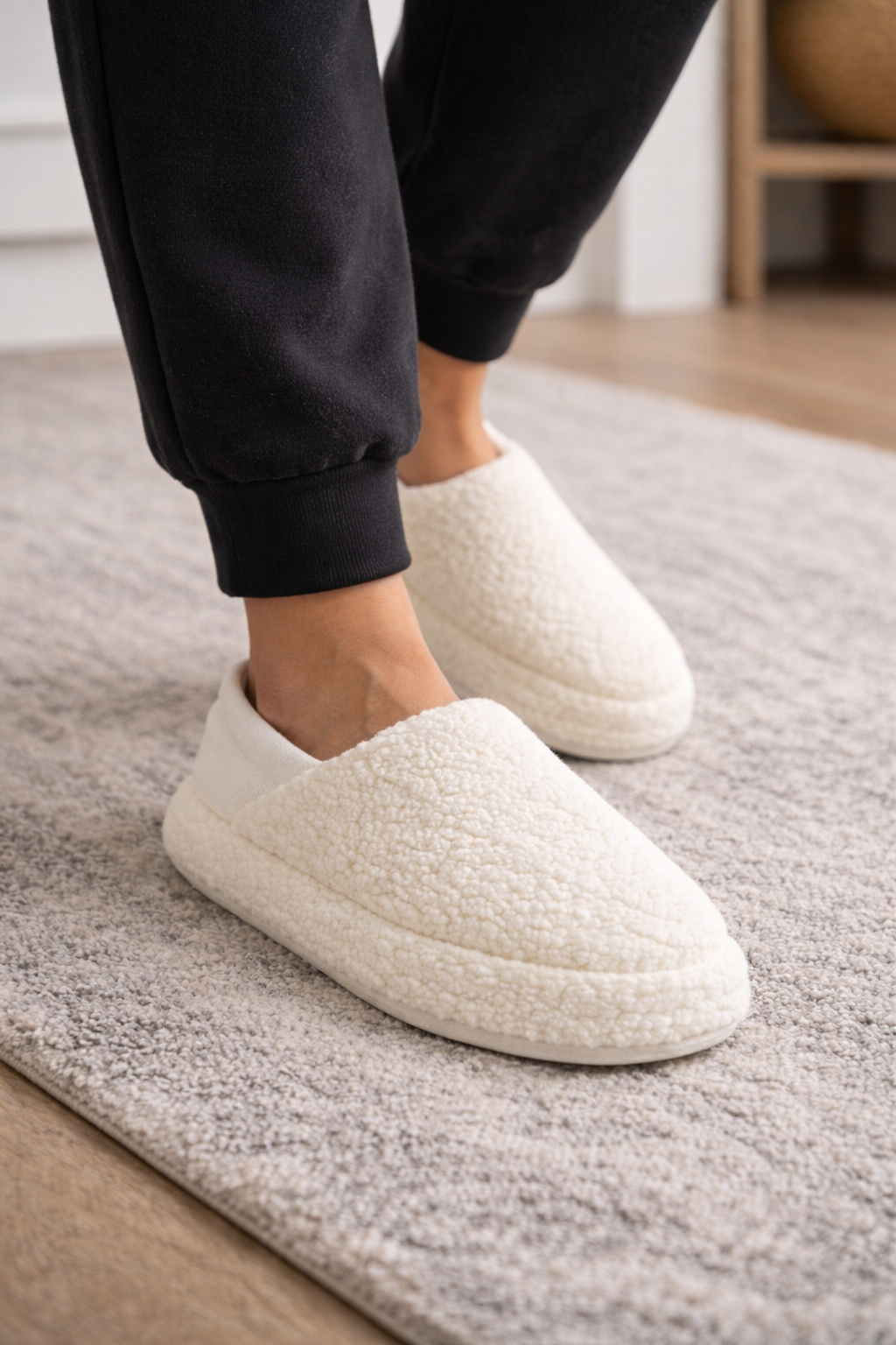 KADOSKY Soft Step Peluş Ev Terliği | Yumuşak & Sessiz Taban